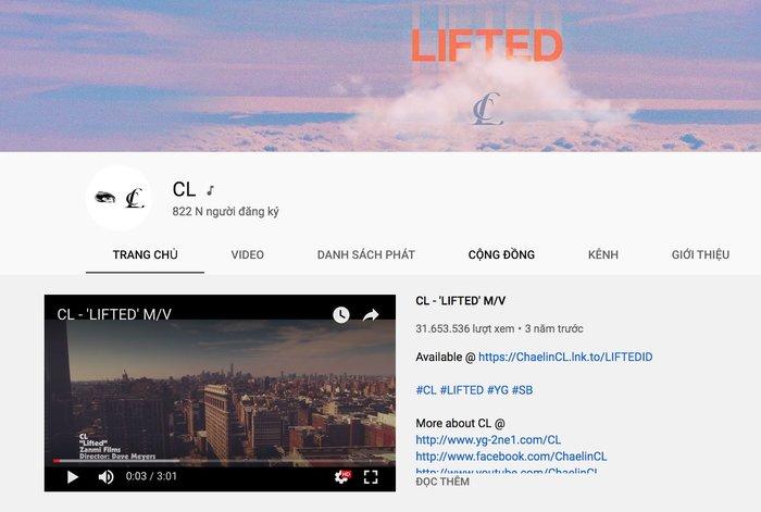 CL gặp sự cố mất nội dung kênh YouTube ngay sau khi rời YG Entertainment-5
