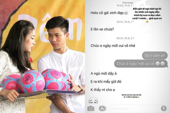 Đường đường là cầu thủ nổi tiếng, Văn Đức lộ tin nhắn cưa cẩm cô giáo hotgirl nhưng liên tục bị 'bơ đẹp'