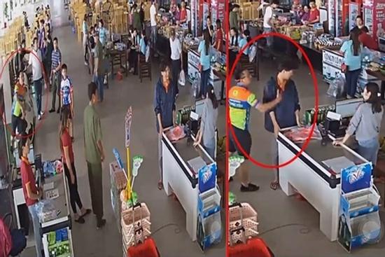 Đình chỉ thượng úy công an ném xúc xích vào mặt nữ nhân viên trạm dừng nghỉ