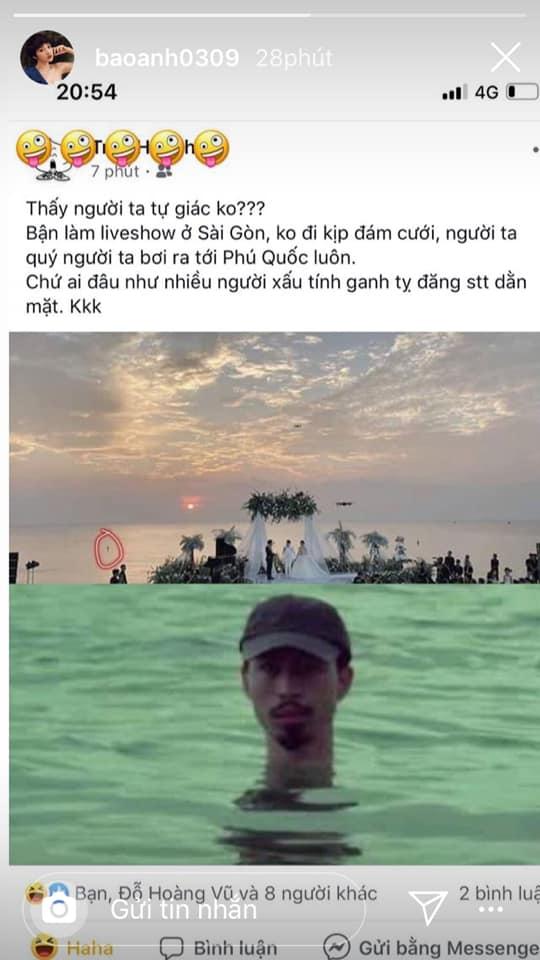 Bảo Anh đăng ảnh cà khịa một số người xấu tính vì không được mời đám cưới Đông Nhi-1