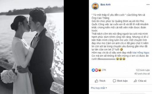Bảo Anh đăng ảnh cà khịa một số người xấu tính vì không được mời đám cưới Đông Nhi-3