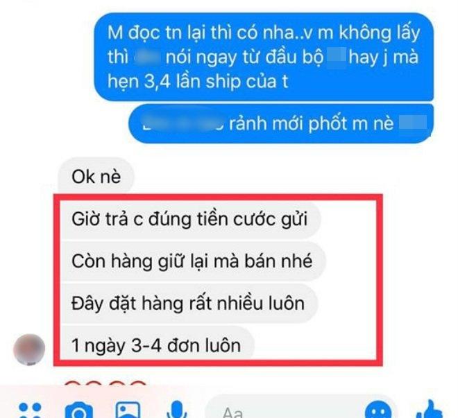 Cô gái xinh đẹp bùng gói hàng trị giá 570 nghìn, tin nhắn và thái độ gây phẫn nộ-3