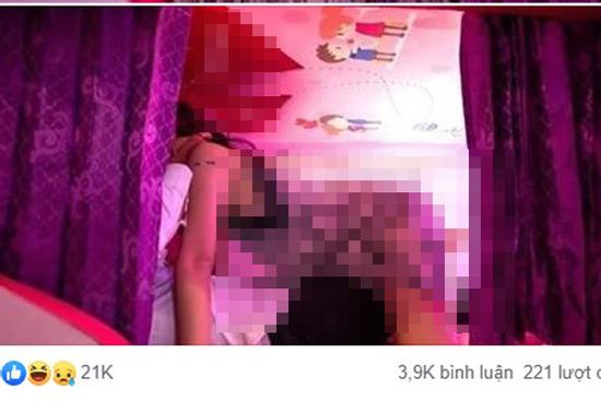 Cặp đôi ngang nhiên diễn 'cảnh nóng' trên chuyến xe khách Hà Nội - Sapa