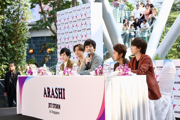 Nhóm nhạc thần tượng Nhật Bản - Arashi công bố tour châu Á Jet Storm 2019-1