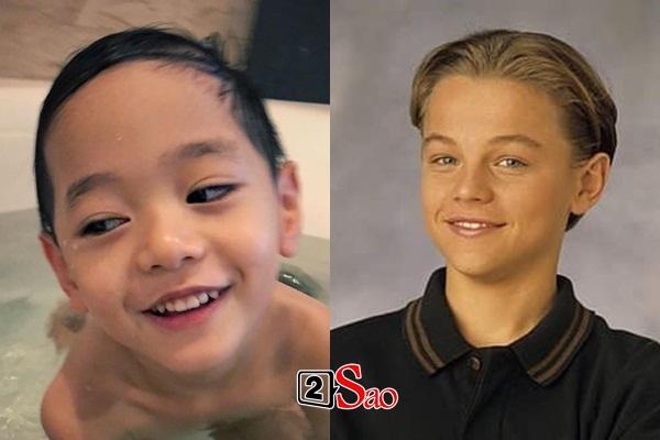 Quý tử được cả showbiz yêu thích của Trà My Idol có nét giống tài tử Leonardo DiCaprio-2