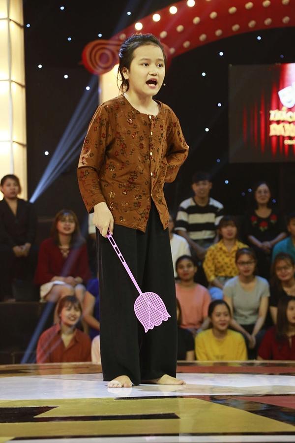 Cô bé 9 tuổi chửi xối xả khiến Trấn Thành – Trường Giang không kịp vuốt mặt tại Thách Thức Danh Hài-2