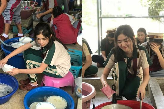 Chỉ ngồi rửa bát cũng chiếm sóng khắp cõi mạng, nhìn thiếu nữ 13 tuổi dân tình phải thừa nhận: 'Đẹp có quyền'