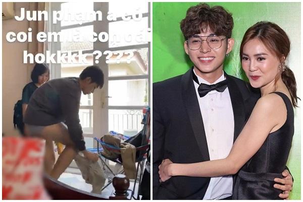 Ninh Dương Lan Ngọc quỳ gối xin lỗi Jun Phạm sau vụ đăng clip đàn anh thay đồ-2