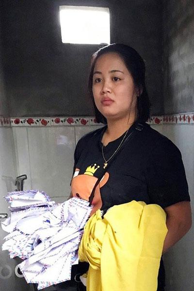 Bắc Giang: Bộ mặt của thiếu nữ xinh đẹp đi đám ma trộm luôn thùng tiền phúng viếng-1