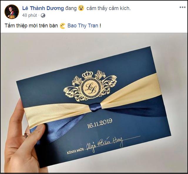 Điểm danh 5 nghệ sĩ được Bảo Thy mời dự cưới: Ngô Kiến Huy đăng thiệp đầu tiên, 4 người còn lại không khó tìm-2