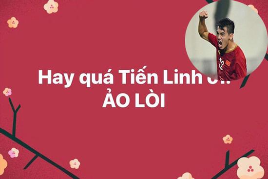 Dân mạng đồng loạt làm điều đặc biệt trước pha ghi bàn quá đẳng cấp của Tiến Linh