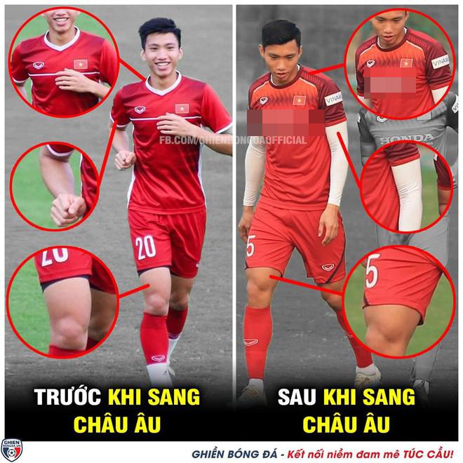 Gần 2 tháng sang châu Âu thi đấu, ngoại hình khác lạ của Văn Hậu bị nhiều fans săm soi-2