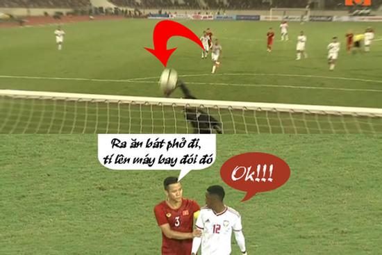 Bộ ảnh chế Tiến Linh 'nã đại bác' giúp Việt Nam hạ UAE làm CĐV cười tít mắt