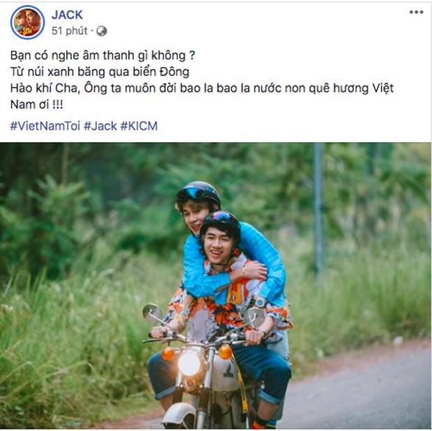 Jack và K-ICM sáng tác ngay và luôn ca khúc mới mừng chiến thắng tuyển Việt Nam-1