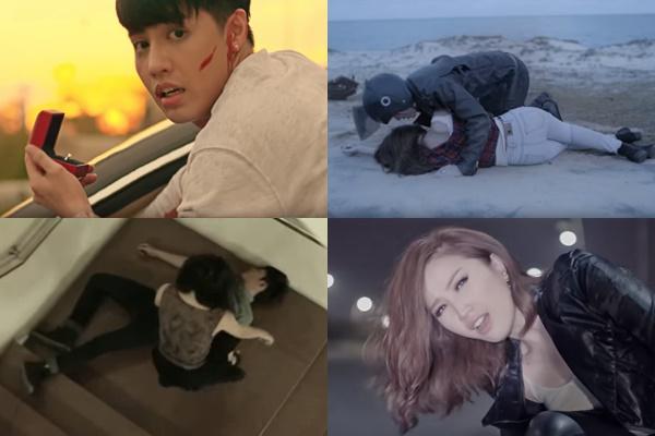 Gặp nguy hiểm đến tính mạng, có những ngôi sao vẫn bất chấp tự mình thực hiện cảnh quay MV!-6