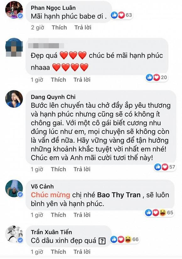 Dàn sao Việt đua nhau dặn dò Bảo Thy đừng từ bỏ đam mê trong ngày cưới-3