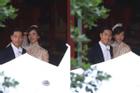 Lâm Chí Linh luyện tập cho hôn lễ cùng váy cưới