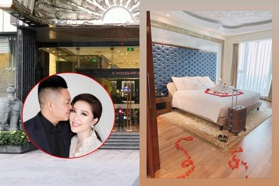 Siết chặt an ninh trong hôn lễ nhưng cô dâu Bảo Thy lại thoải mái khoe phòng cưới bên trong khách sạn 6 sao sang chảnh
