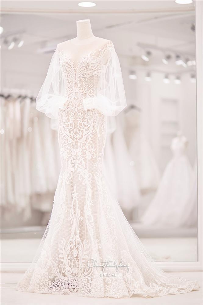 3 bộ chụp ảnh cưới chưa là gì, 3 váy cưới chính thức của Bảo Thy mới thực sự là cực phẩm!-2