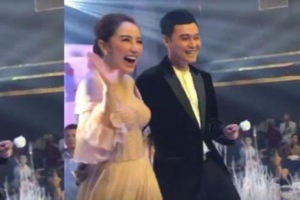 MÃN NHÃN: Lần đầu Thanh Hằng catwalk cùng hoàng tử xiếc Quốc Cơ - Quốc Nghiệp-1