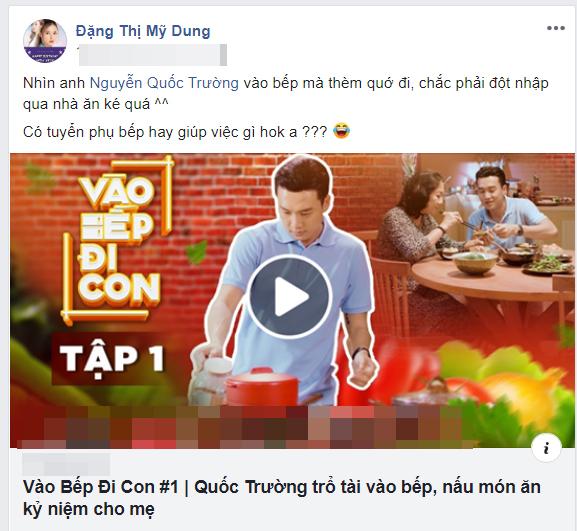 Nổi hứng khoe về nhau, Midu nhận lời yêu thương mật ngọt từ Quốc Trường-1