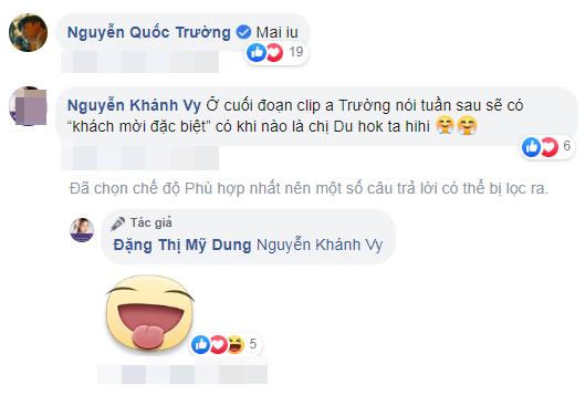 Nổi hứng khoe về nhau, Midu nhận lời yêu thương mật ngọt từ Quốc Trường-2