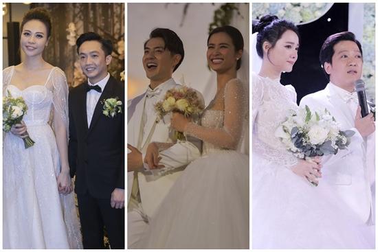 So thực đơn trong tiệc cưới của Cường Đô La, Trường Giang và sao Việt