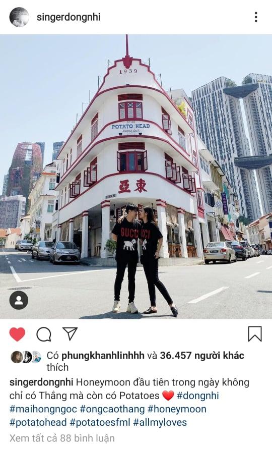 Vợ chồng son Đông Nhi - Ông Cao Thắng đưa nhau đi trốn sau đám cưới cổ tích-1