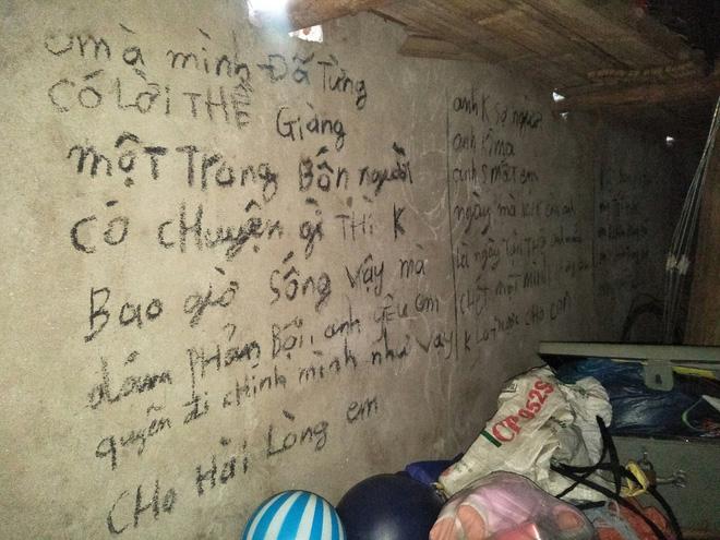 Vụ 3 bố con treo cổ tự tử ở Tuyên Quang: Ám ảnh những dòng chữ kín tường Anh cho em biết thế nào là đau khổ vô tận-3