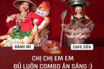 H'Hen Niê mang 'Bánh mì' dự thi Miss Universe, Hoàng Thùy sẵn sàng 'Cafe phin sữa đá' cho đủ combo ăn sáng