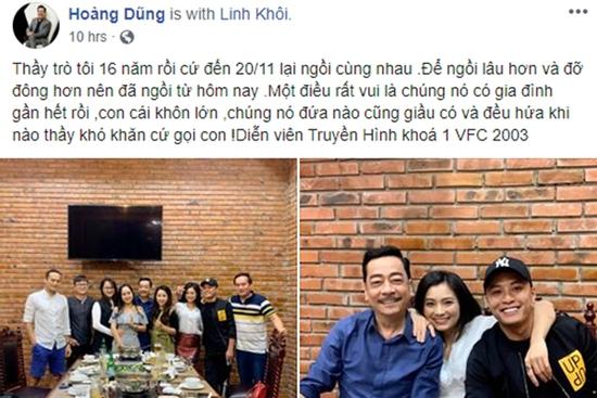 Ít ai biết, NSND Hoàng Dũng từng 'gõ đầu' dàn diễn viên 'Hoa hồng trên ngực trái'