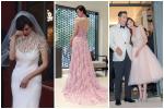 Lâm Chí Linh thay 5 váy trong ngày cưới