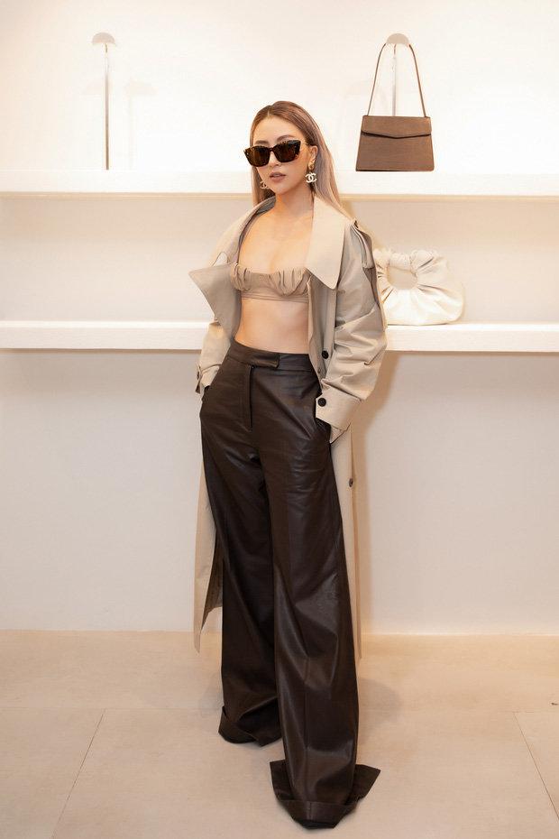 Minh Tú lộ lằn mỡ nách kém duyên - Trang Pháp bị chỉ trích vì chơi trội khi đi dự đám cưới Giang Hồng Ngọc-3