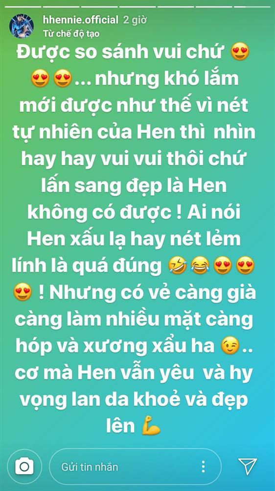 HHen Niê lên tiếng khi gương mặt bị chê lạ hoắc, cứng đơ như búp bê Ken-4