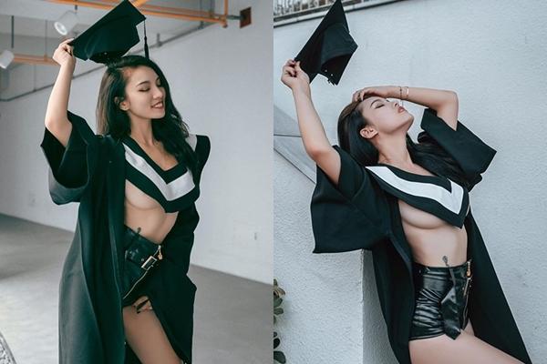 THỜI TRANG PHANG HOÀN CẢNH: Mặc váy ngắn cũn đi chùa, cô gái để lộ rõ vùng nhạy cảm-6