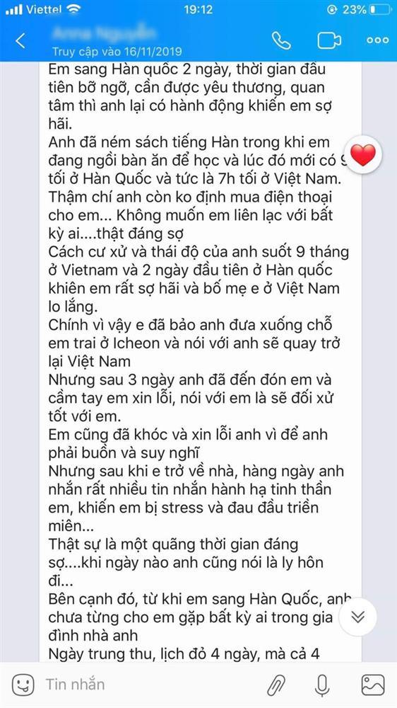 Xót xa những dòng tin nhắn cuối cùng nghi của cô dâu Việt gửi chồng Hàn Quốc trước khi bị sát hại rồi giấu xác-2