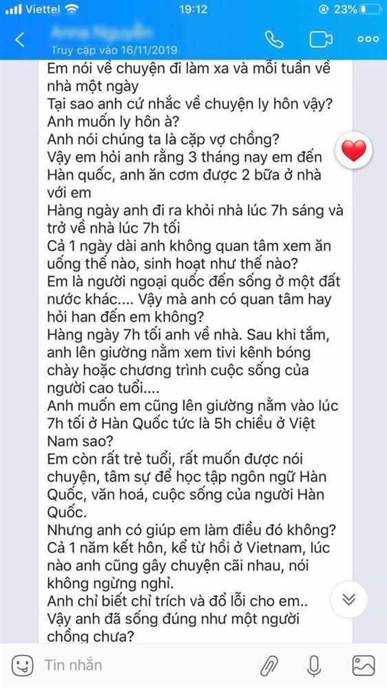 Xót xa những dòng tin nhắn cuối cùng nghi của cô dâu Việt gửi chồng Hàn Quốc trước khi bị sát hại rồi giấu xác-4