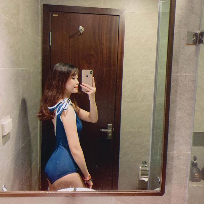 Bạn gái hotgirl của Văn Toàn liên tục tung ảnh bikini khoe 3 vòng bỏng mắt-9