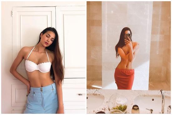 Mê mẩn trước màn bán nude khoe dáng đáng ngưỡng mộ của Phạm Hương