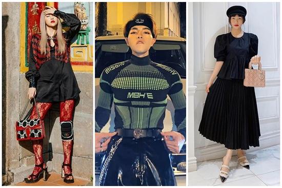 Hòa Minzy mặc đồ rộng thùng thình giữa tin đồn sinh nở - Đức Phúc khoe street style mà ngỡ đi lặn