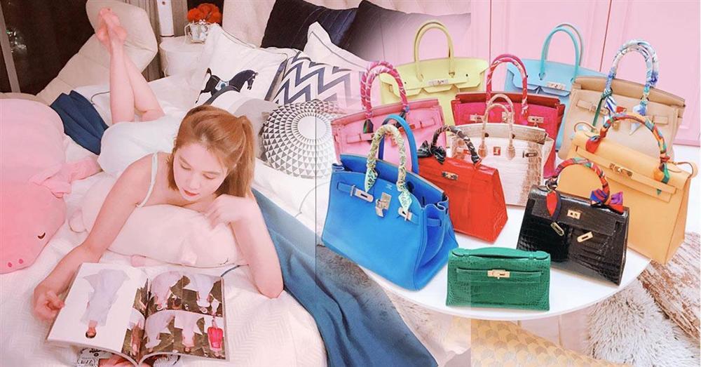 Ngọc Trinh lại lỡ phải lòng một chiếc túi Hermès giá trị bằng cả căn nhà-4