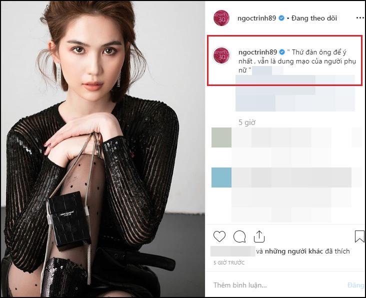 Ngọc Trinh gây tranh cãi: Thứ đàn ông để ý nhất vẫn là dung mạo người phụ nữ-1