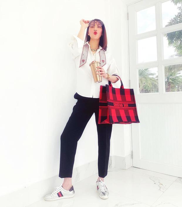 Kỳ Duyên - Minh Triệu diện đồ đôi chất lừ như bìa tạp chí, nổi nhất street style tuần qua-4