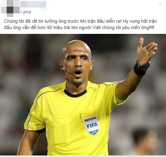 Từ chối bàn thắng của Bùi Tiến Dũng, fans Việt vào Facebook trọng tài Ahmed Alkaf thả phẫn nộ-2