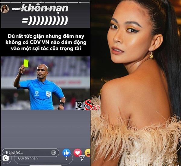Mâu Thủy mắng chửi, dàn sao Việt ức chế với trọng tài người Oman-3