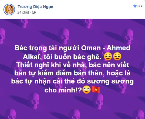 Mâu Thủy mắng chửi, dàn sao Việt ức chế với trọng tài người Oman-7