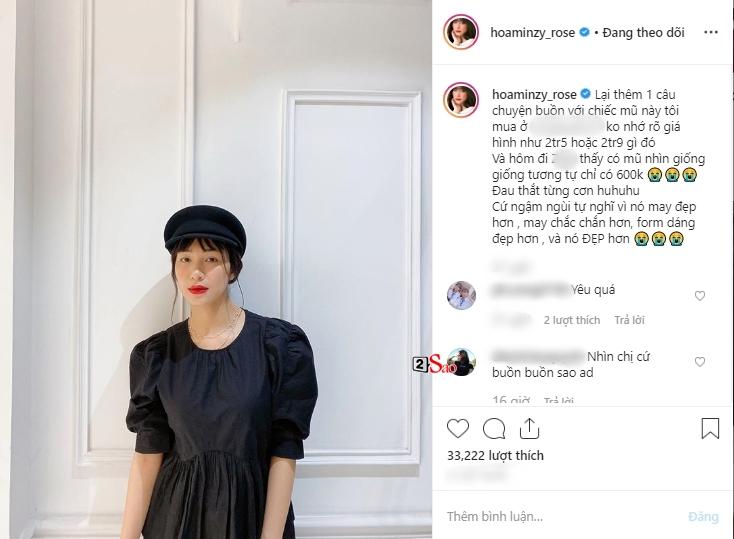 Hòa Minzy than thở đau thắt từng cơn khi mua đồ bị hớ dù kiếm nhiều tiền và có bạn trai thiếu gia-3