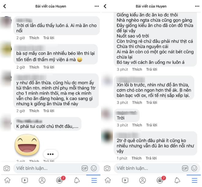 Chê mâm cơm mẹ chồng để phần không muốn nuốt, cô con dâu nhận phản ứng gắt từ cư dân mạng-5
