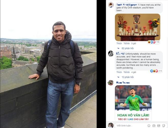 Trang cá nhân của trọng tài Oman chuyển sang chế độ riêng tư-1