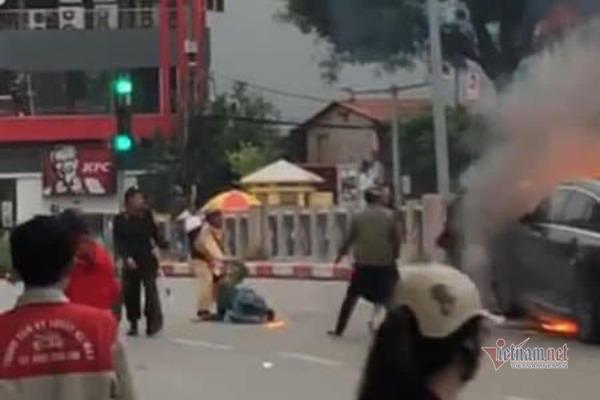 Nữ tài xế Mercedes gây tai nạn do không làm chủ tốc độ-3